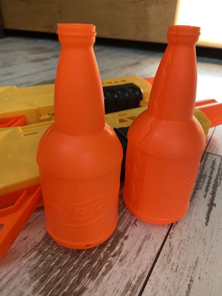 бластер NERF с мишени