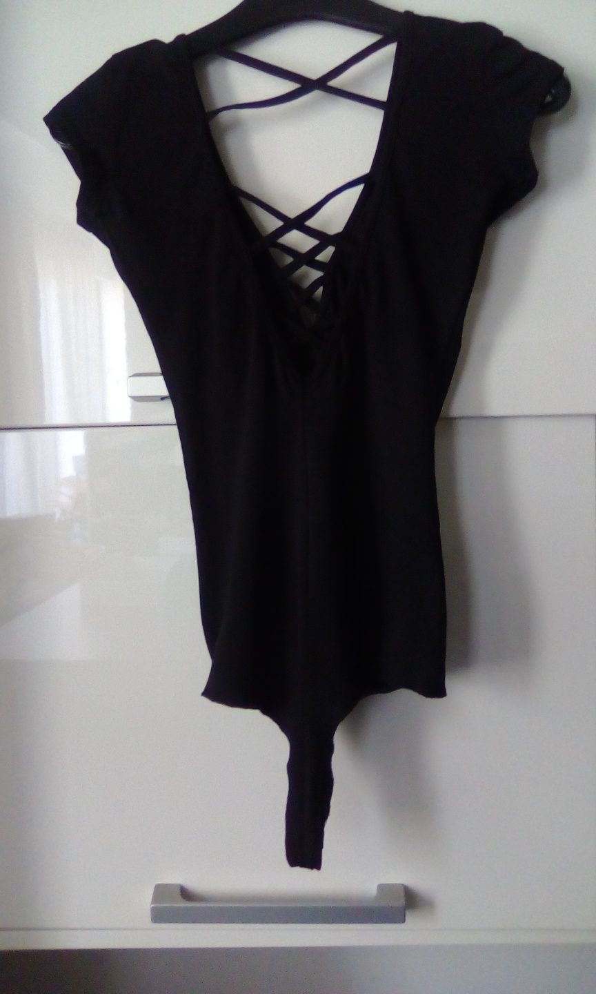 Body Mexton ,negru bumbac S