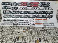 Stickere atv autocolant grafica  Polaris Sportsman Cforce  Cf Moto