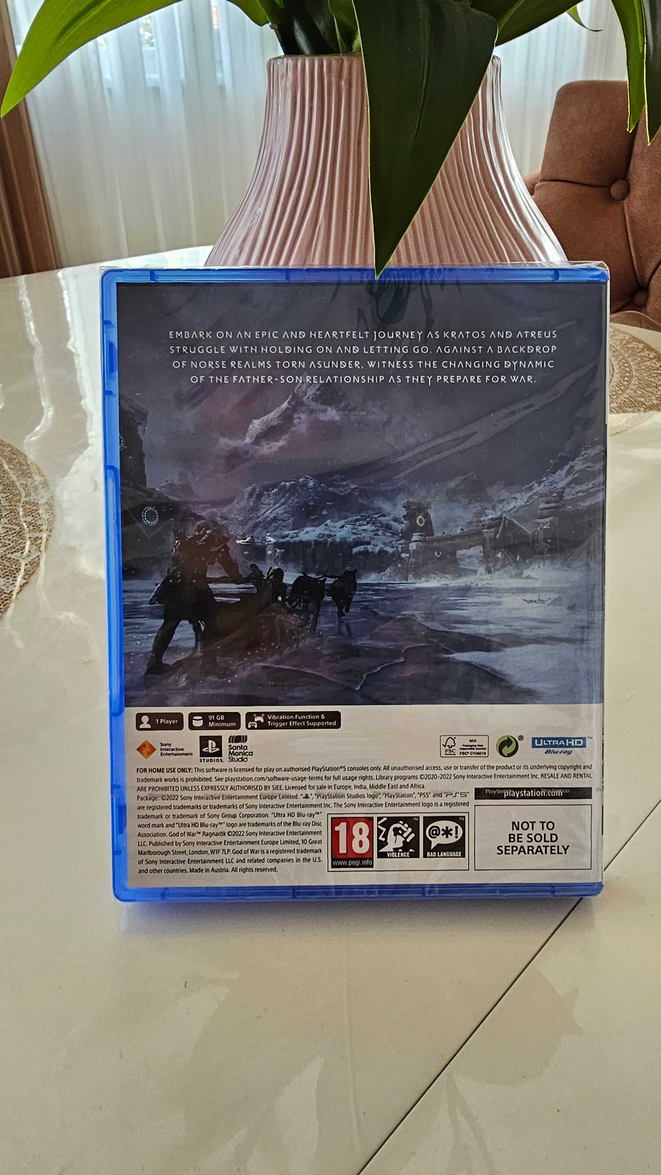 Игра God of War Ragnarok PS5, Playstation