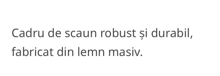 Set masã cu 4 scaune