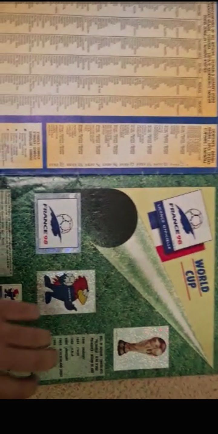 Album World Cup 98 Panini