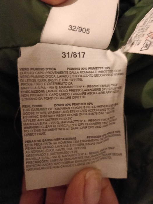 Дамско пухено яке Марела спорт