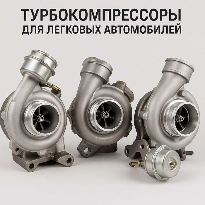 Турбокомпрессоры для легковых автомобилей всех марок