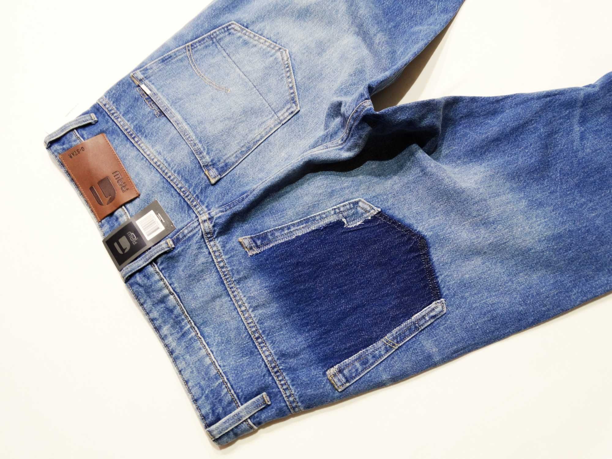 Нови G-star 3301 Straight Tapered TAPE RESTORED Мъжки Дънки W31