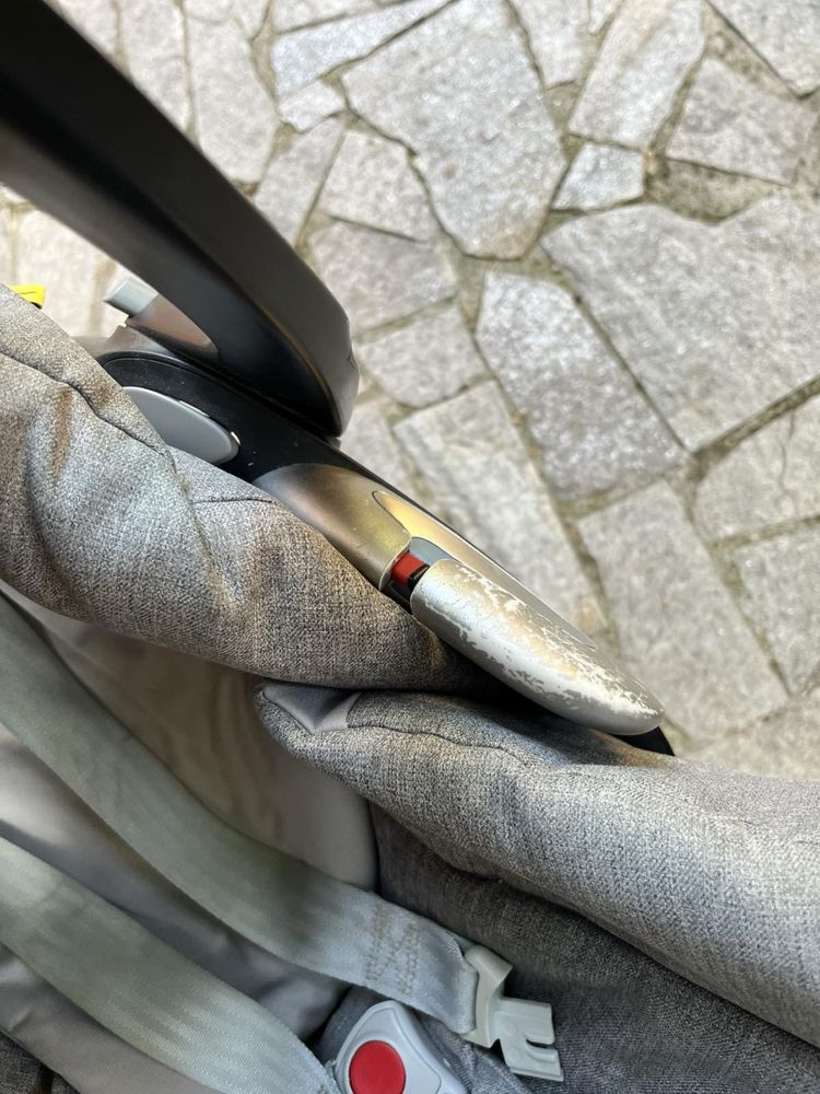 тол за кола Cybex Cloud Q Fashion Edition Koi mid grey