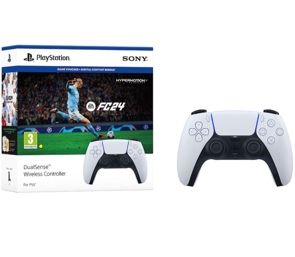 Controller Wireless PS 5 DualSense + Joc FC24 Nou Sigilat