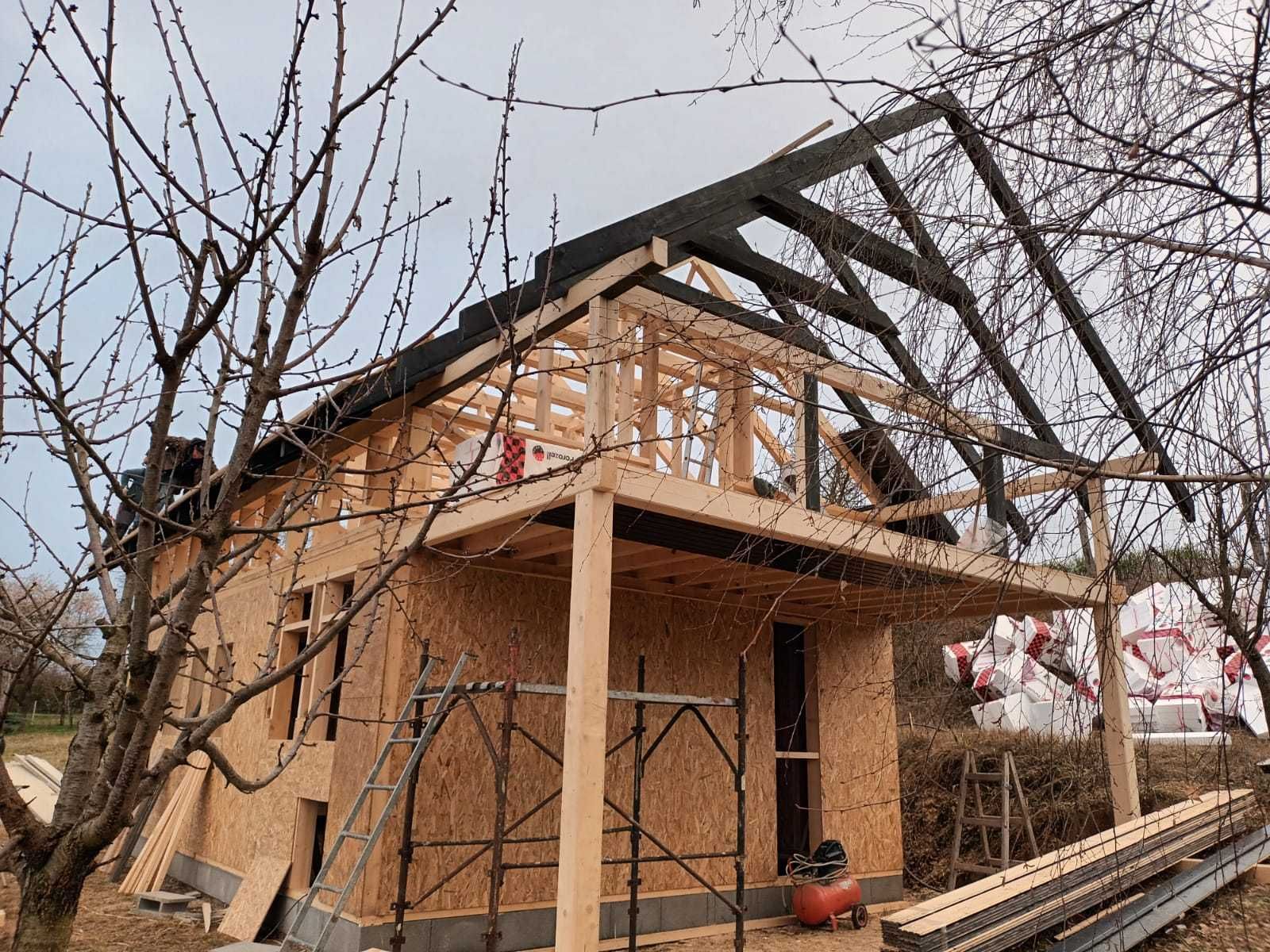 Construirea,renovarea și repararea caselor de lemn cu structura ușoara