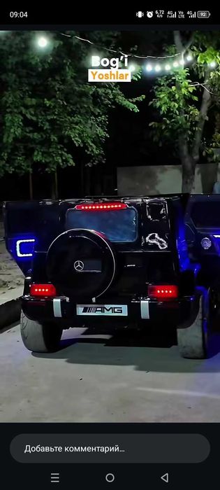 Детская электромашина Mercedes-Benz AMG