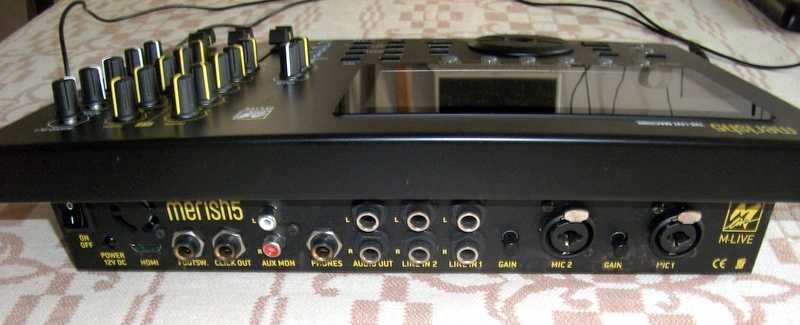 Merish 5 Player live și modul de sunet