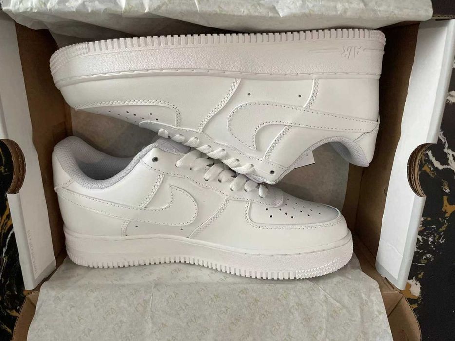 **SALE** Nike Air Force 1 Low Alb Pantofi Sport Nike AIRFORCE