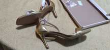 Anna Firld nr 38 pantofi gold