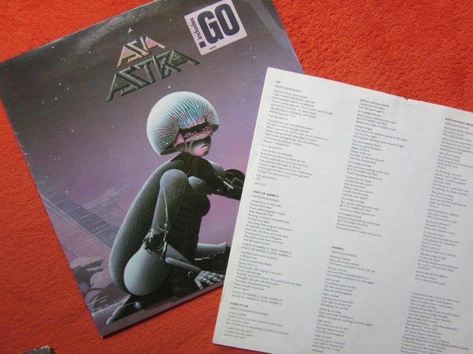 vinil rar Asia -prog rock, symphonic rock made in UK 1982
