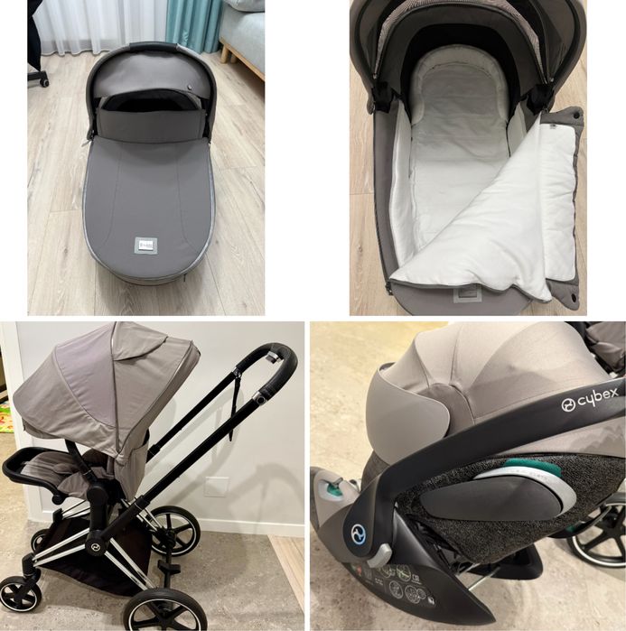 Cybex Priam 4 – sistem 3 în 1 Soho Grey