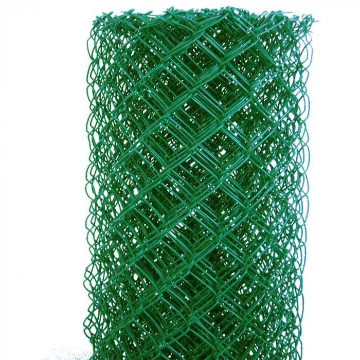Поцинкована мрежа със зелено PVC покритие - на ТОП ЦЕНА!