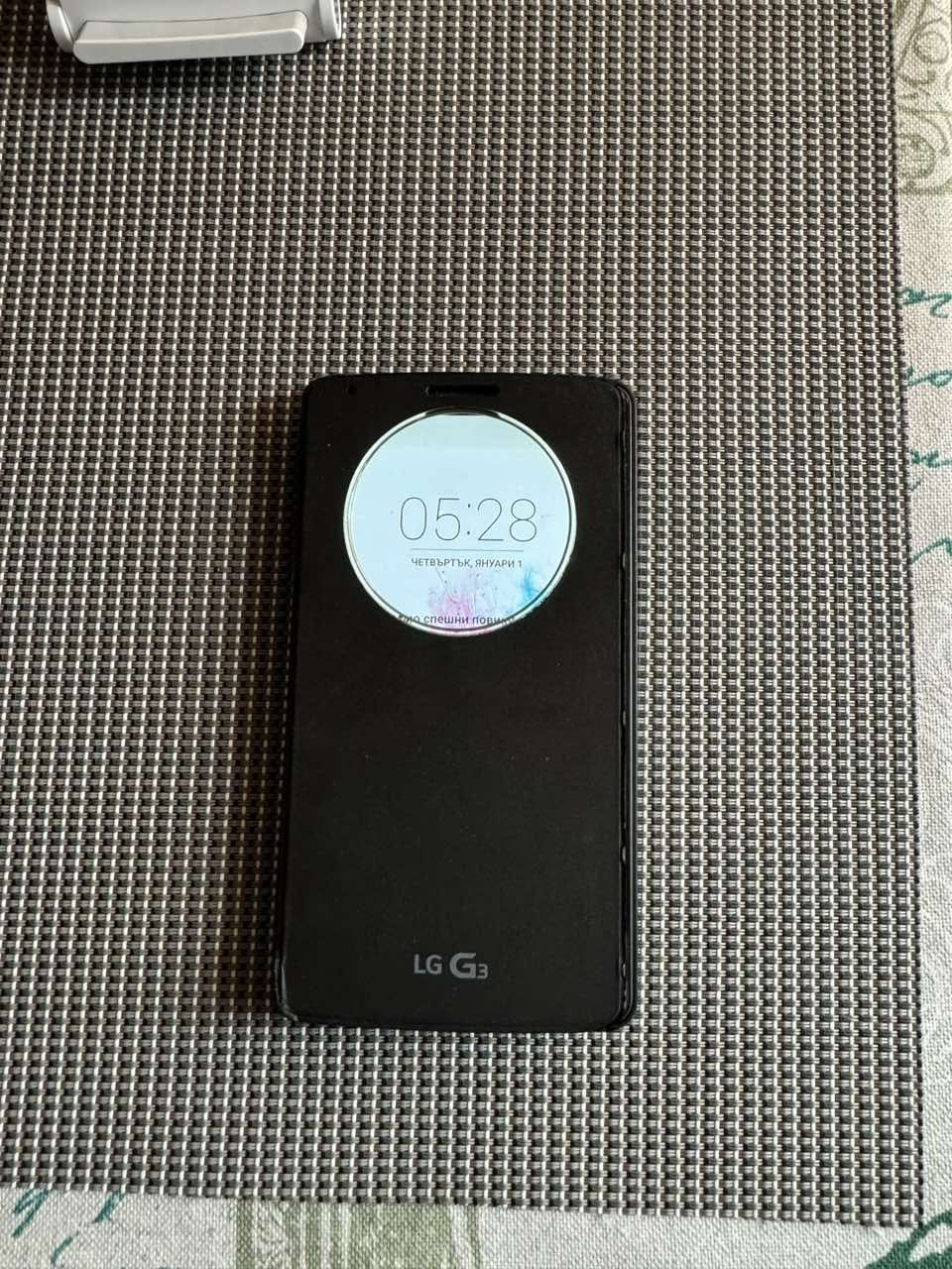 LG G3 -комплект телефон и аксесоари