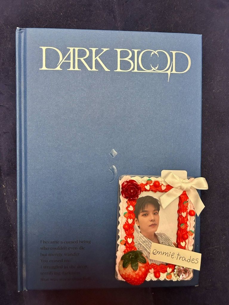 Kpop ENHYPEN dark blood албум