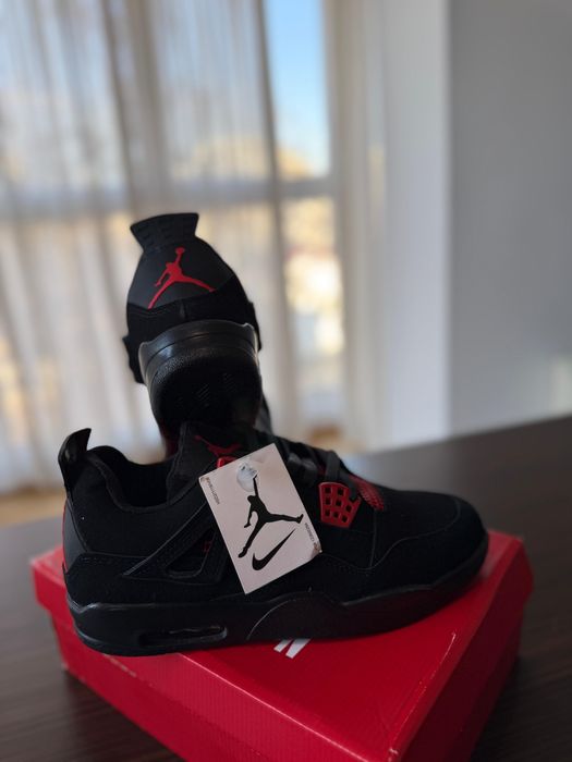 Jordan 4 Red Thunder Full Box