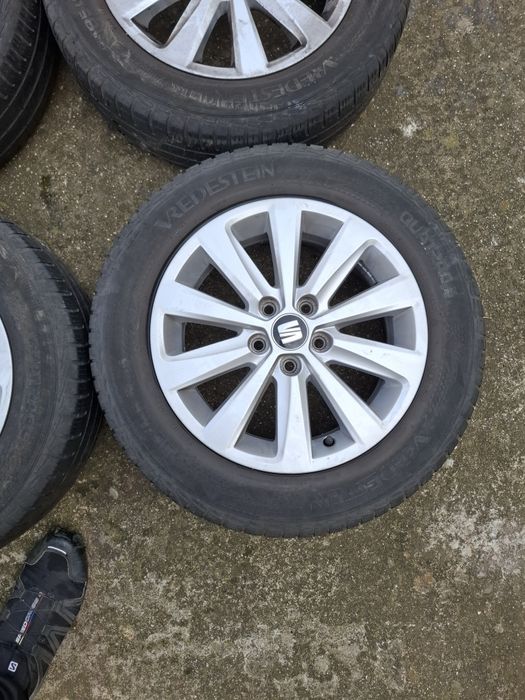Jante aliaj 5x100 originale vw polo seat ibiza 15 inch