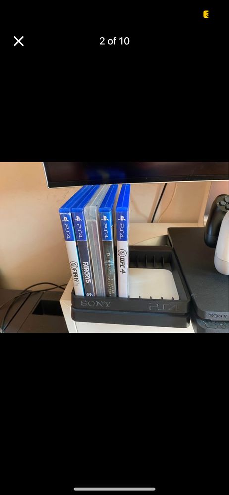 Гейминг монитор LG + PS4 500gb + 2 контролера + игри