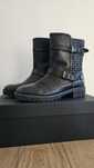 Cizme biker PEPE JEANS piele,38
