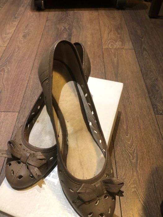 Дамски обувки. Номер 38 естествена кожа! Летни обувки.