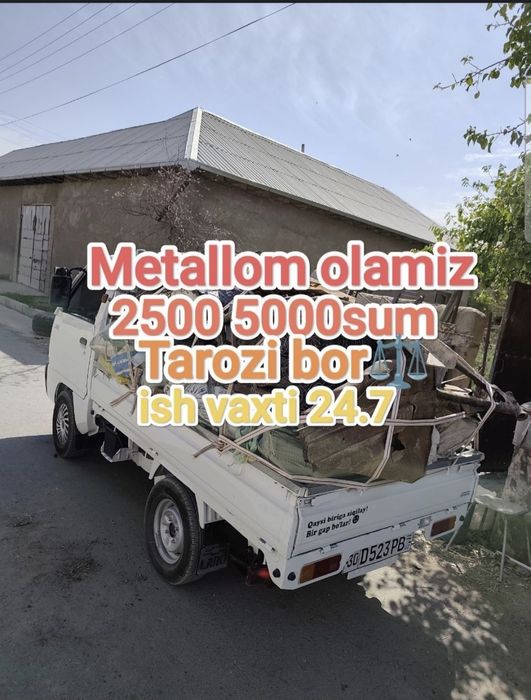 Metallom olamiz 4.000 sumgacha metollom olmaiz