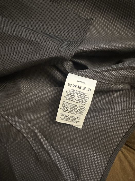 Camasa gri de barbati XL, slim fit, bumbac ( like Massimo Dutti)