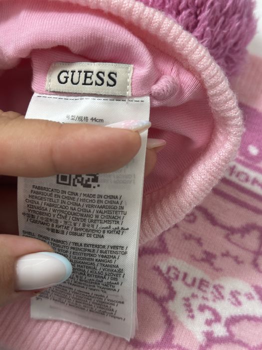 Бебешки шал и шапка Guess