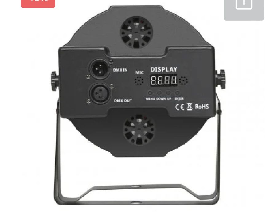 Lumini scena club 36x3W RGB PAR-LED, Jocuri disco lights, DMX Microfon