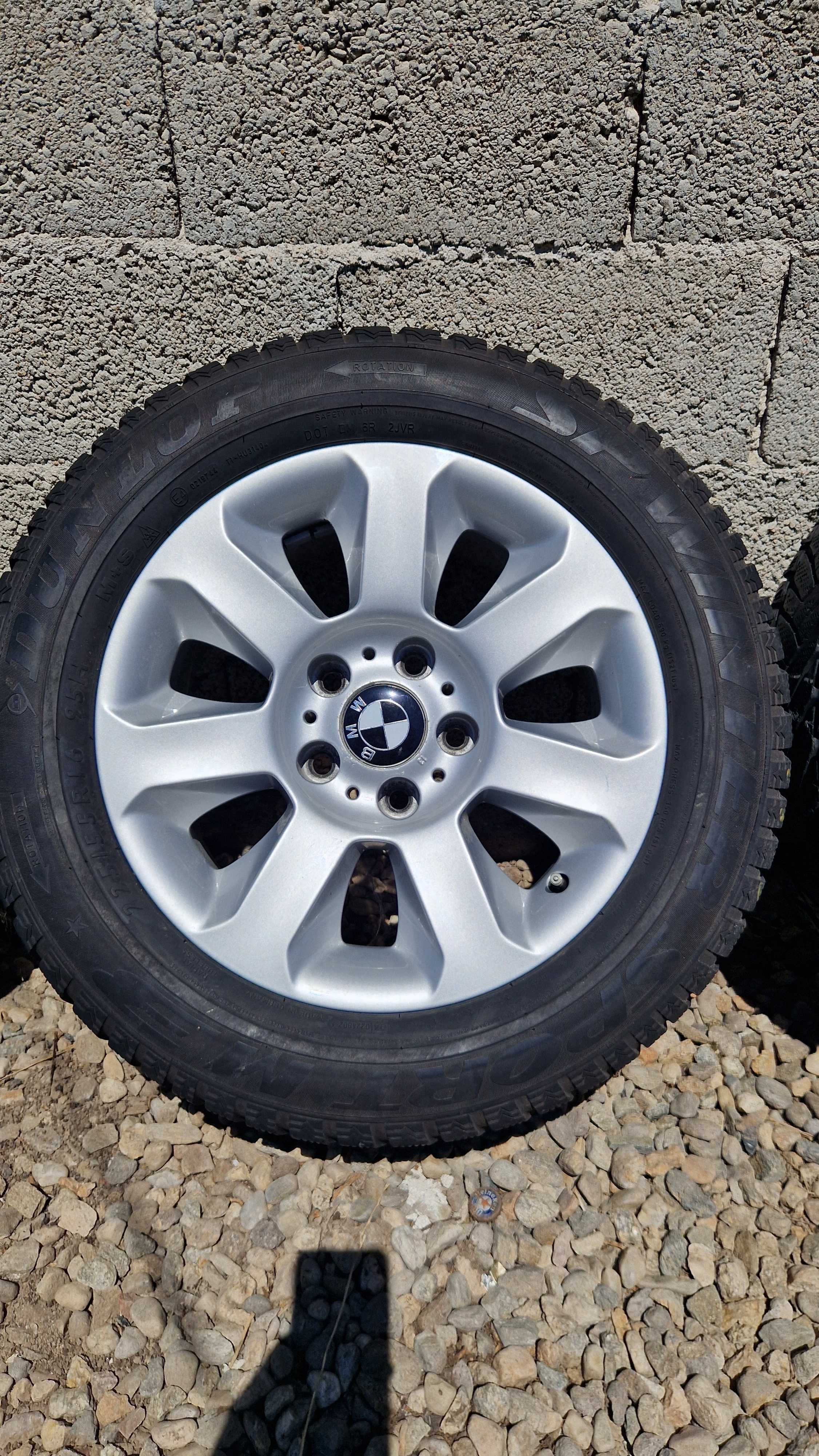 BMW оригинални джанти със гуми  E60 225/55/16 7J×16 ET20 5×120 ЦО72,5