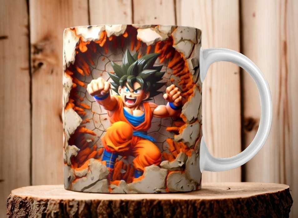 Cana personalizata, Goku, ceramica, 350 ml