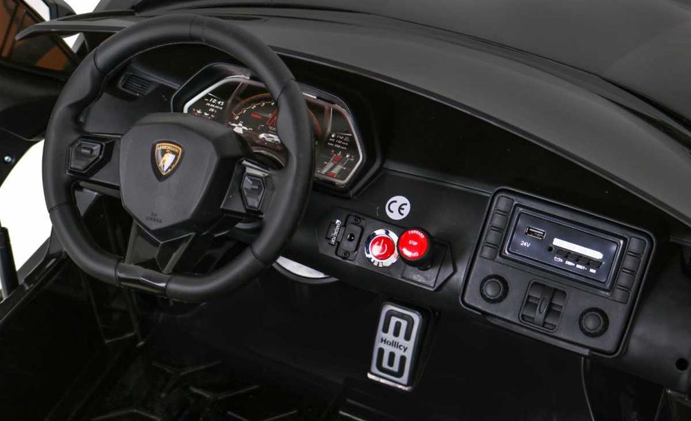 Masinuta electrica pt copii Lamborghini Aventador  Drift1 (2028) Negru