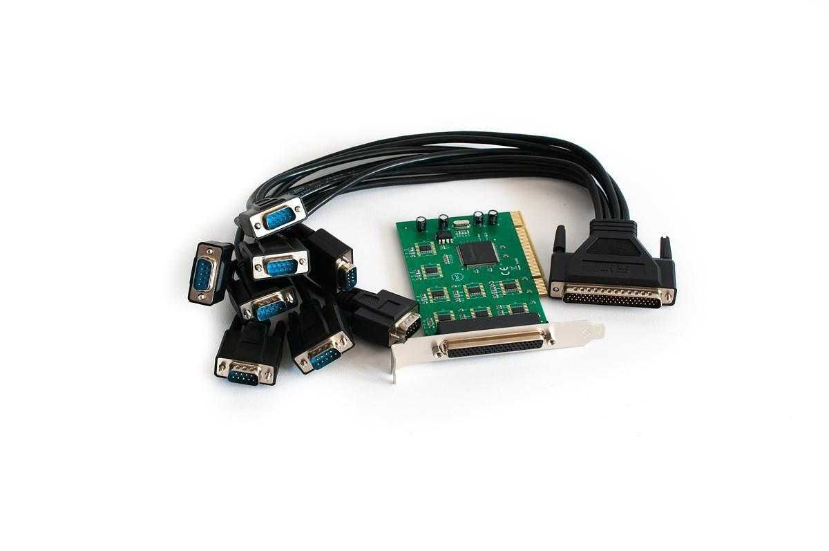 iOCrest контролери USB/PCI/PCI-E към LPT/RS232 2/4/6/8 порта