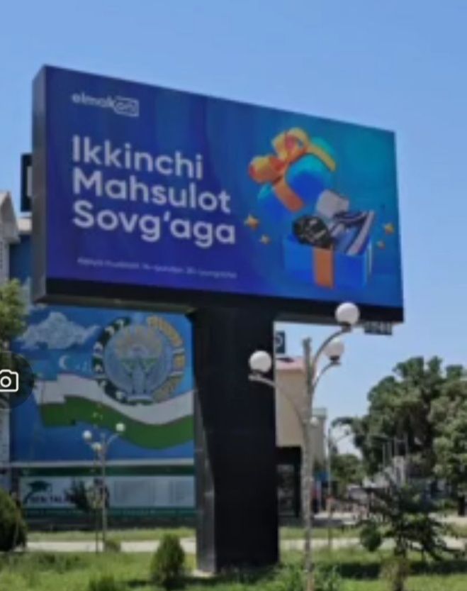 Jizzax // tashqi reklama // bilbord // led ekranlar // bilbordlar