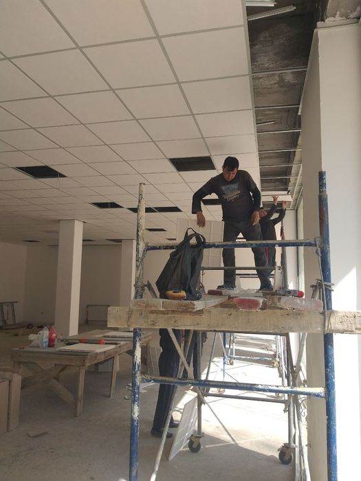 Gipsli ARMSTRONG potoloklarini ishlab chiqaramiz"POTOLOK STROY SERVIS"