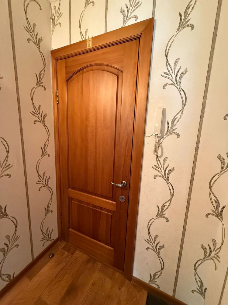 двери из чистого дерева