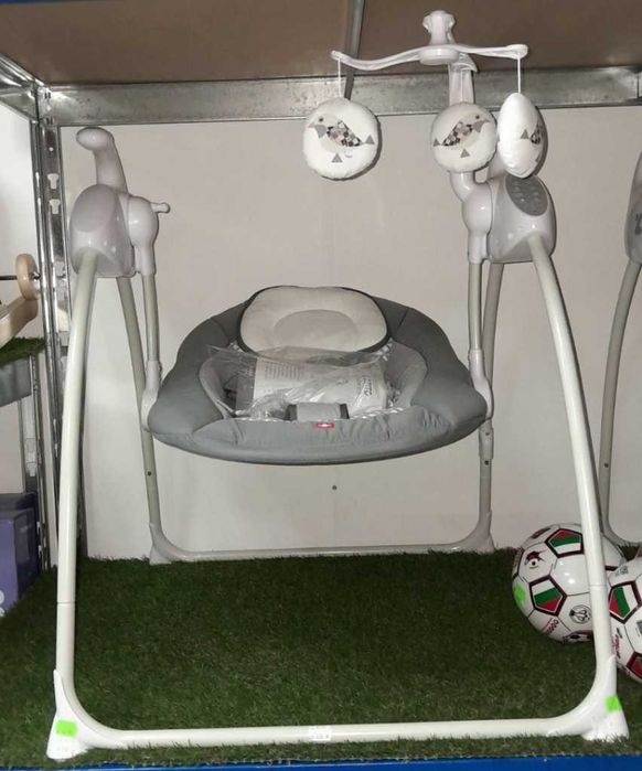 Люлка за бебе Zizito Hana, Електрическа, 8-степени на люлеене, ДУ