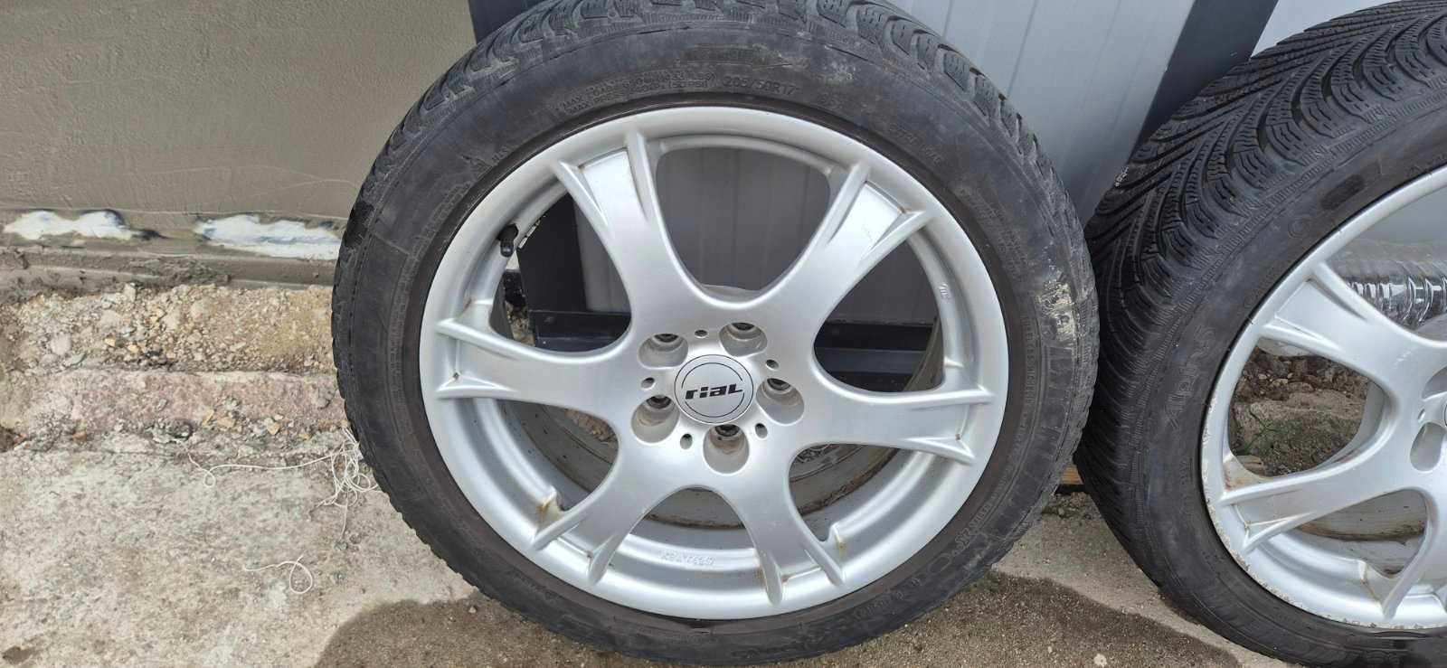 Гуми 205/50 R17 и джати Rial 5х112