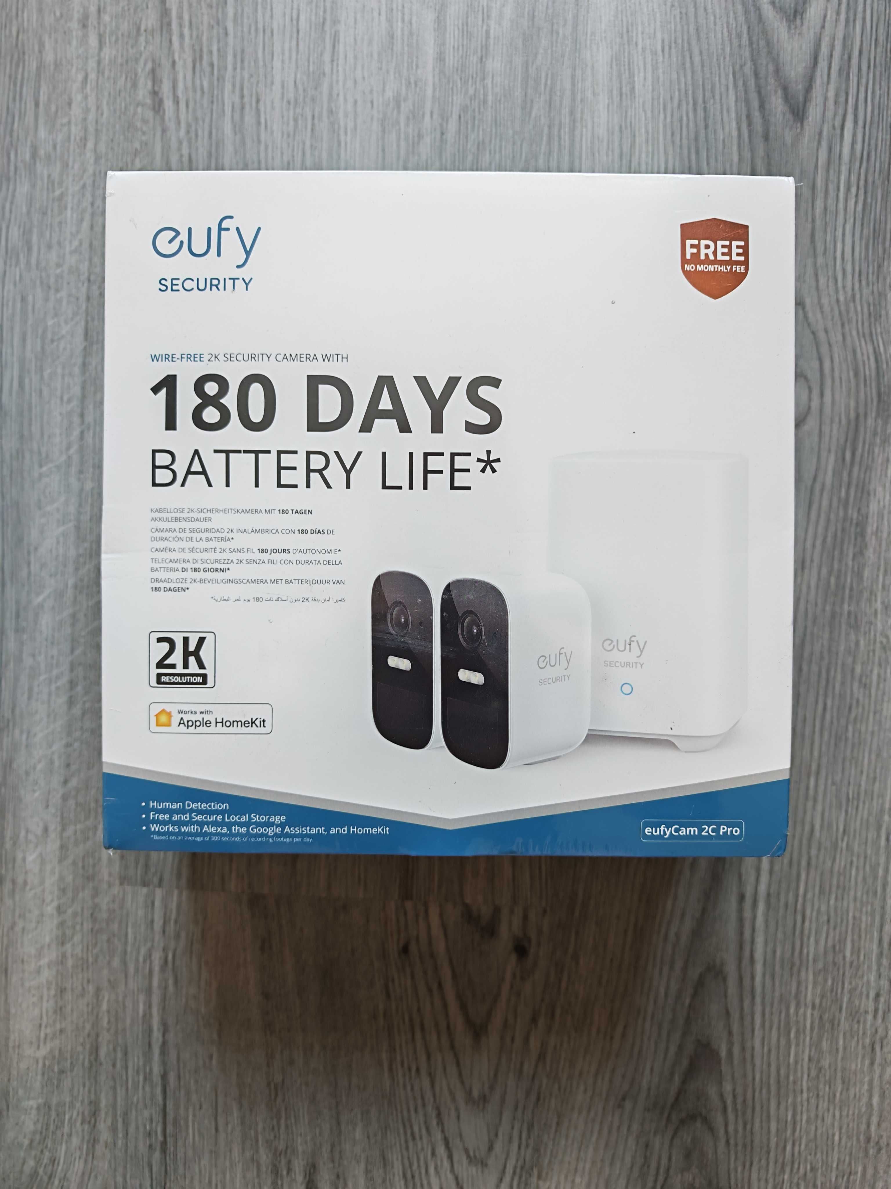 Eufy Cam 2C Pro 2K 3-Camera Set камери за видеонаблюдение