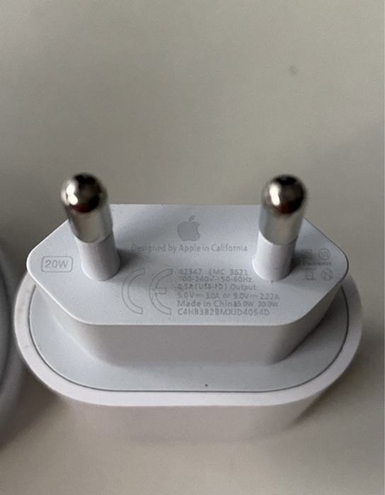  Incarcator si cablu iPhone (20W) iPhone 11, 12, 13, 14, 15, 16, 17