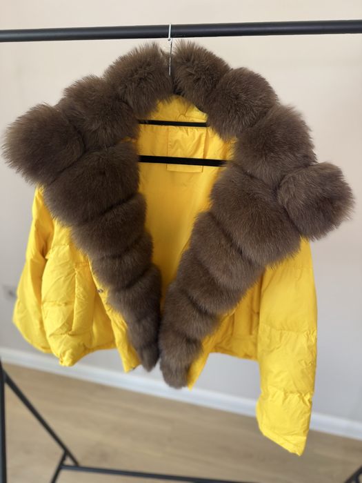 Дамско яке от естествен косъм