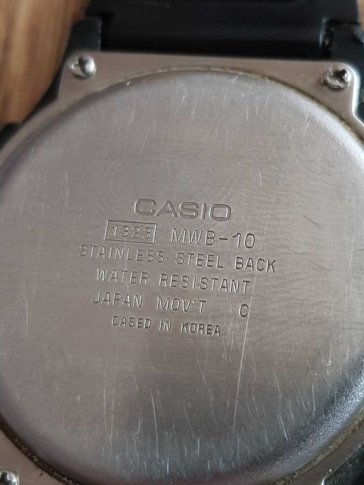 Ceas Casio MWB-10 – Chronograph, Water Resistant 50M