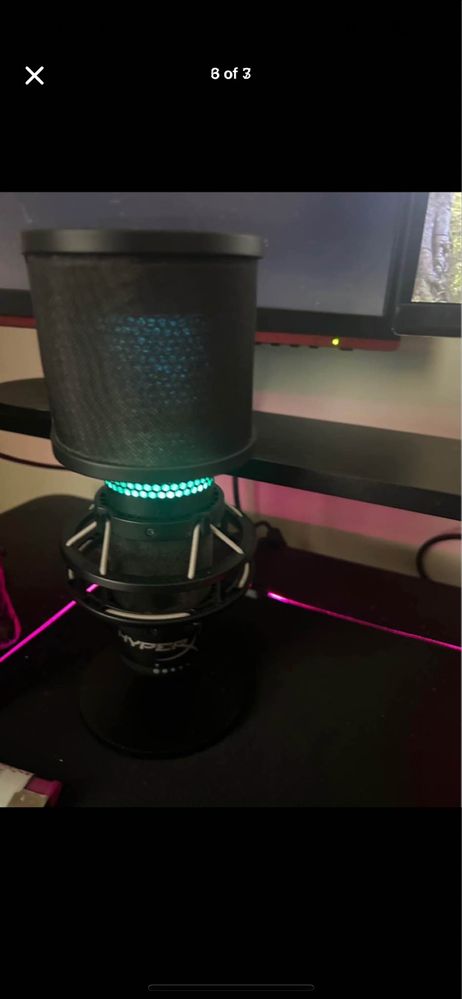 HyperX QUADCAST S microphone