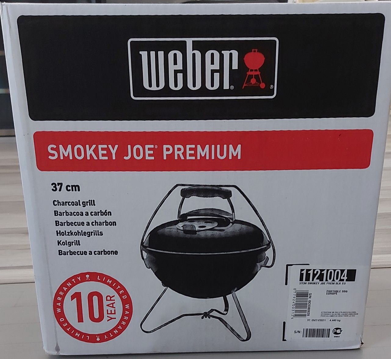 Преносимо Барбекю На Въглища Weber Smokey Joe