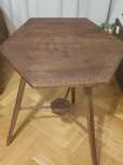 Masuta de cafea hexagonala stil Brancovenesc