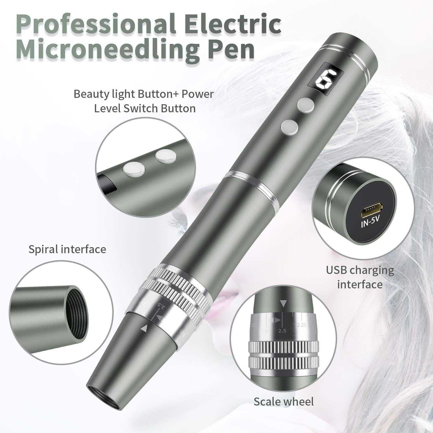 Професионален Derma PEN Beautlinks Electric Microneedling Pen