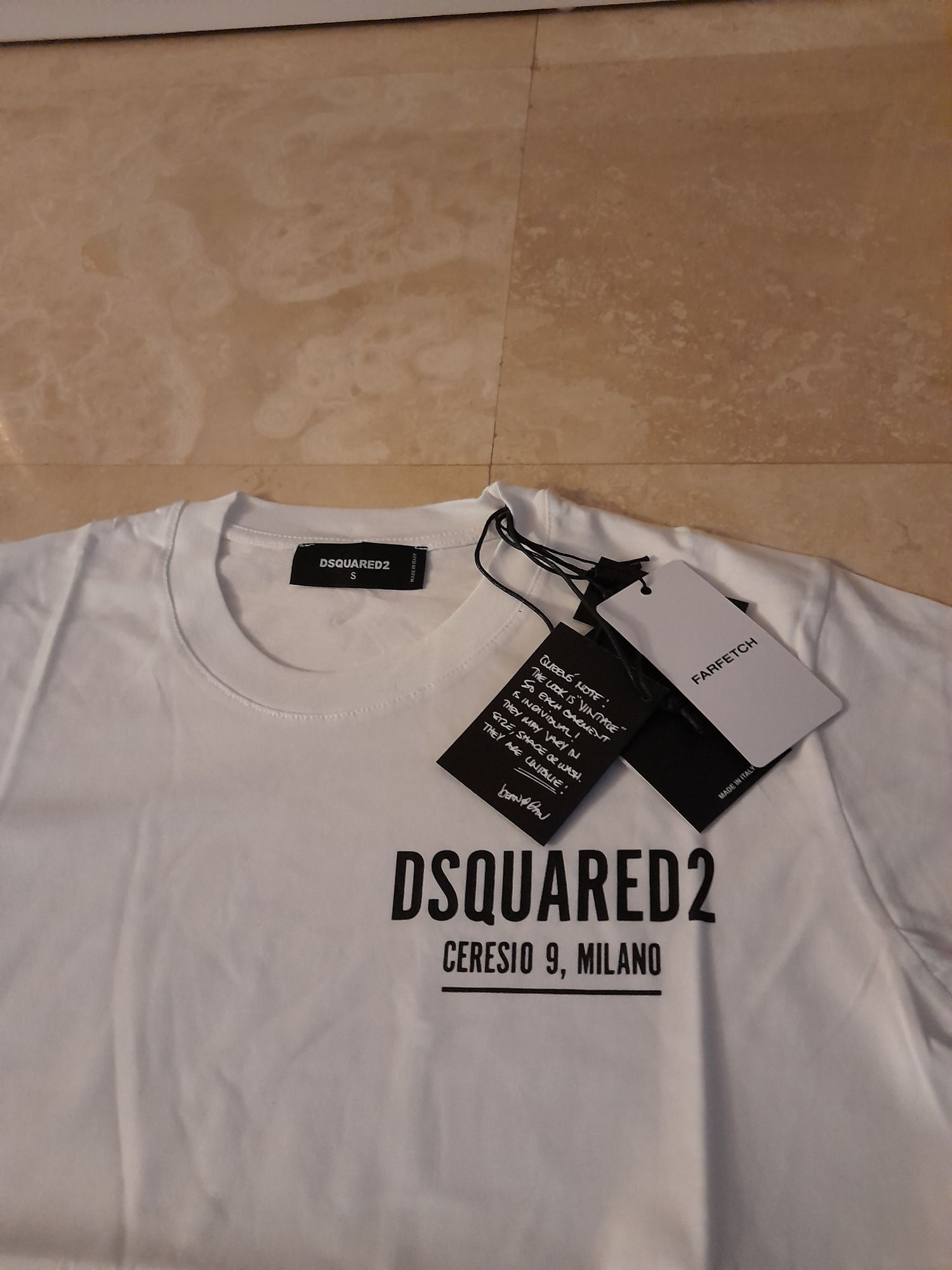 Tricou barbat Dsquared marime L si XXL