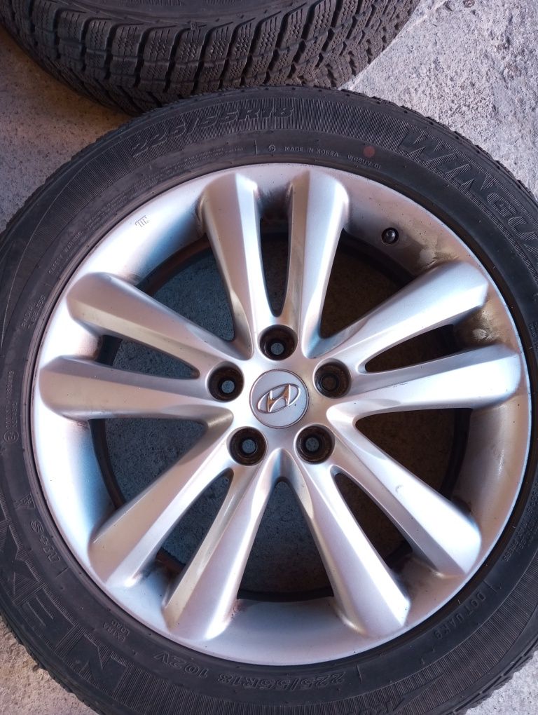 Джанти с гуми за Хюндай 18" 5х114.3