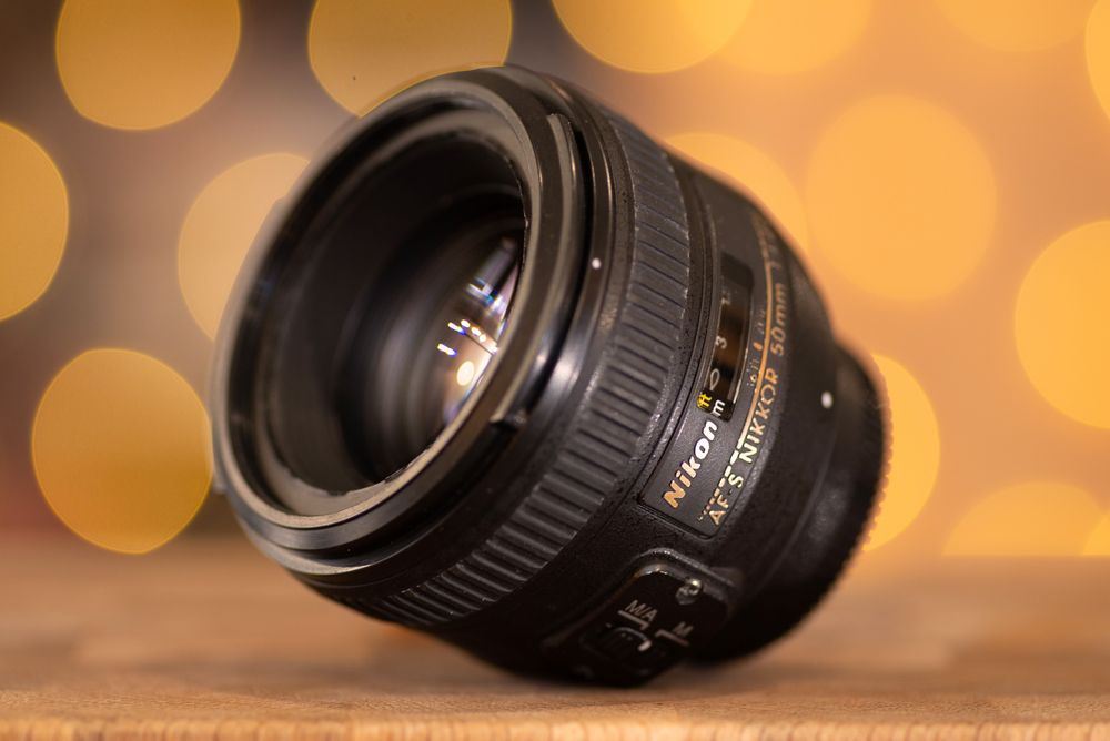 Nikon AF-S 50mm f/1.4G обектив Никон